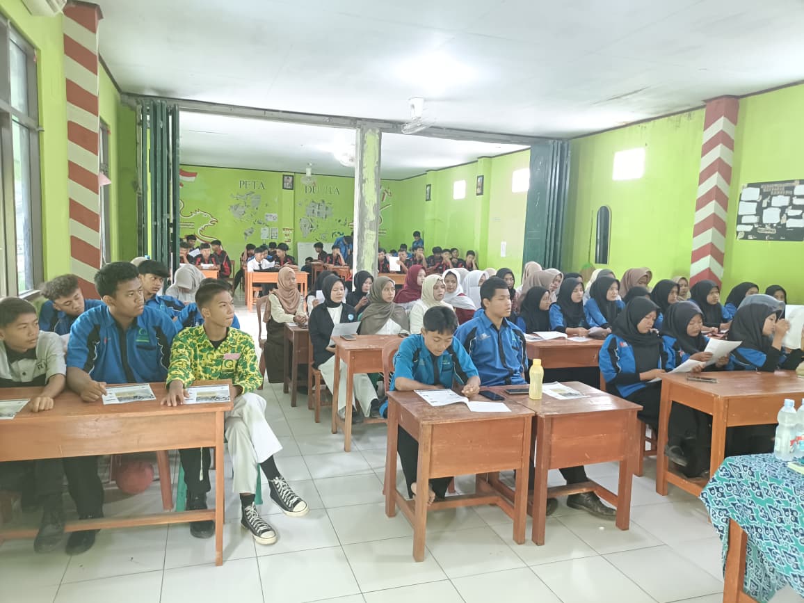 Sosialisasi di SMK AL WASHLIYAH SUMBER 05 NOVEMBER 2025
