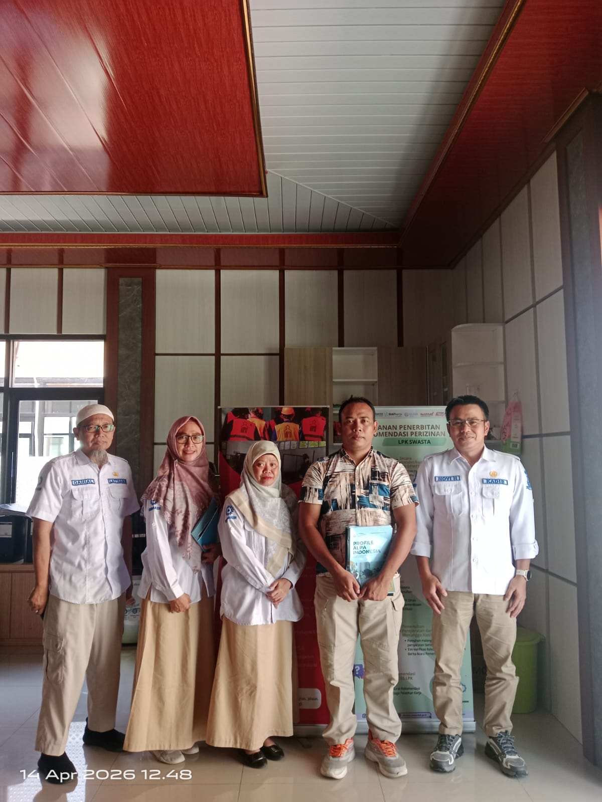 Kerjasama seleksi IM JAPAN dengan Disnaker Kab. Cirebon