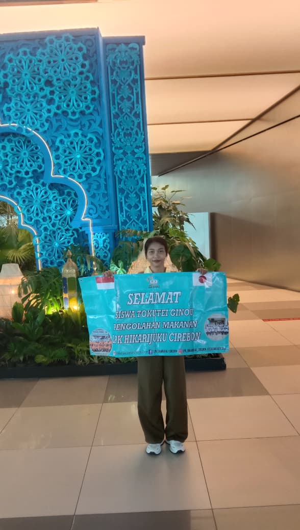 Penerbangan Siswa tg Pengolahan Makanan LPK Hikarijuku Cirebon