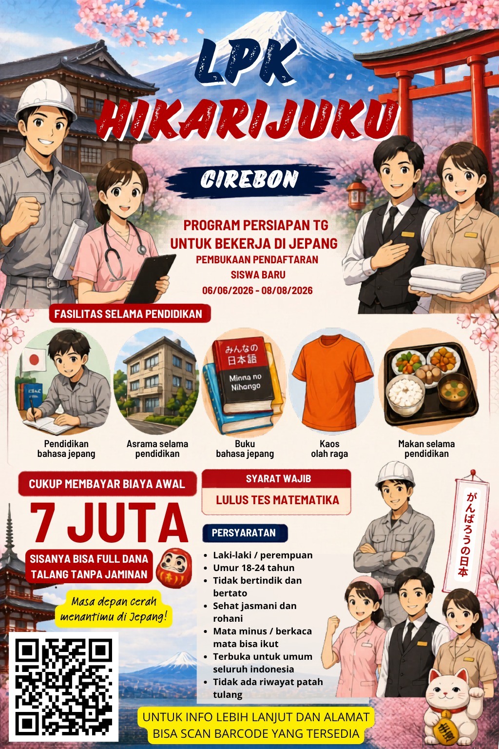 PROMO PROGRAM TG BIAYA 7JT sisanya 100% dana talang khusus area CIAYUMAJAKUNING
