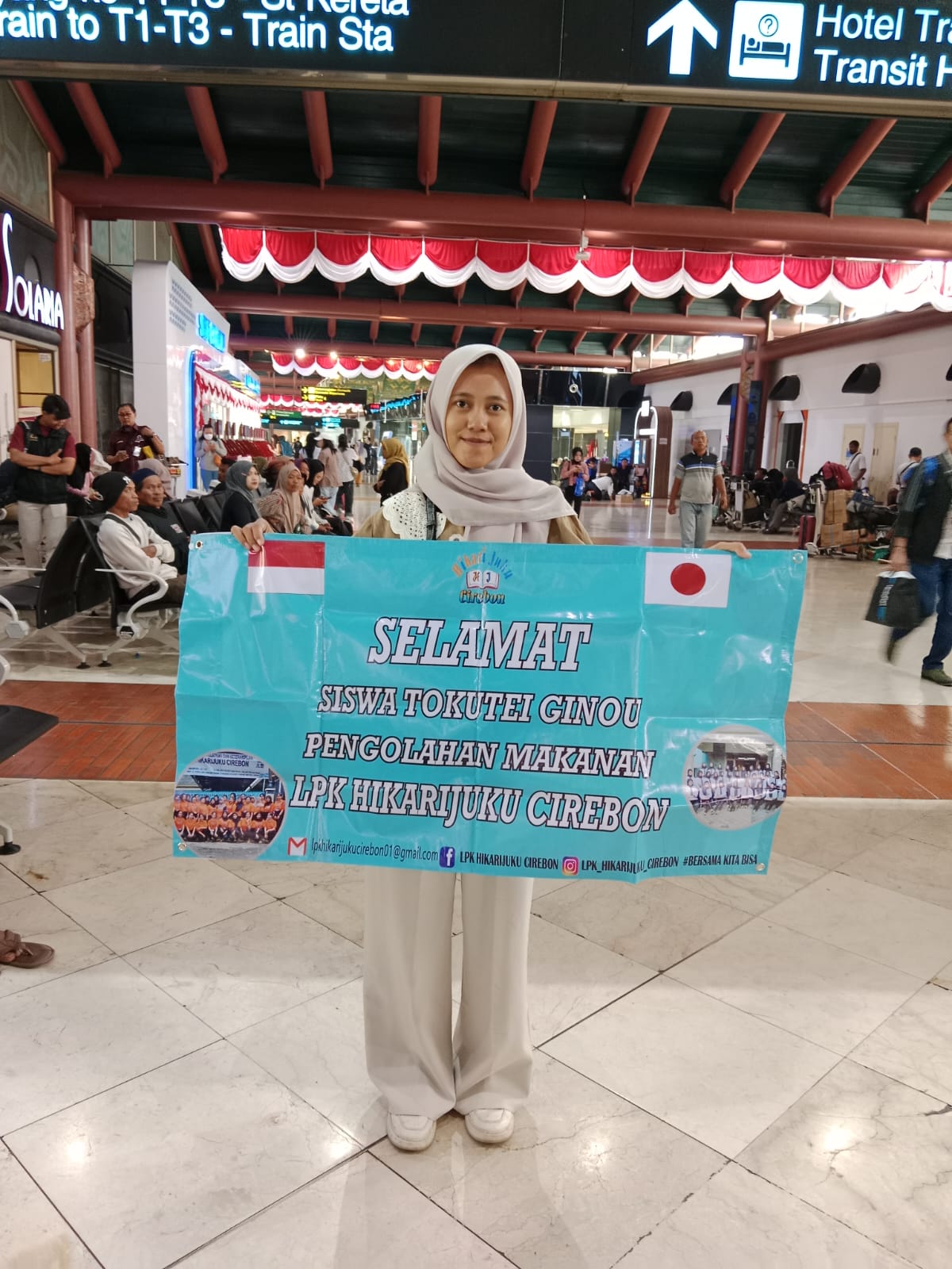 Job pm keberangkatan tgl 6 Agustus 2026