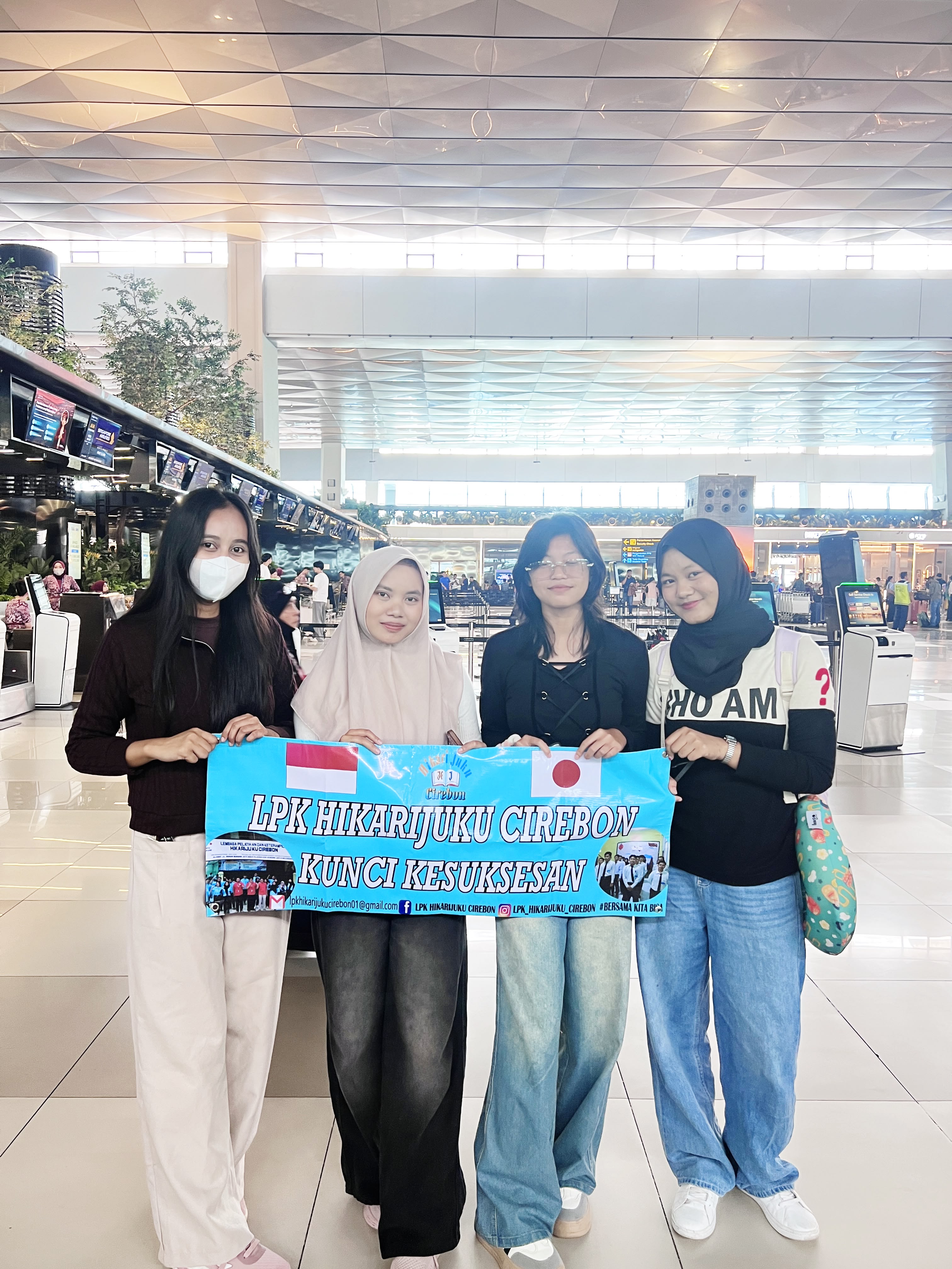 SISWA TG YANG AKAN BERANGKAT KE JEPANG